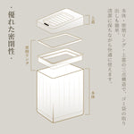 自動開閉センサー式ゴミ箱 15L スライドシャッター付き|非接触で衛生的 おしゃれダストボックス