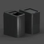 自動開閉センサー式ゴミ箱 15L スライドシャッター付き｜非接触で衛生的 おしゃれダストボックス